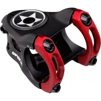 Spank Split Enduro Trail Shotpeen anodiseret cykelstamme (33 mm) Universal Fit cykelstamme Mountainbike stammestang Clamp Shotpeen anodiseret fre