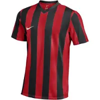 Nike Spilletrøje Dri-FIT Striped Division V - Rød/Sort/Hvid, størrelse XX-Large
