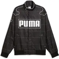 Puma Relaxed Racer Jacket Unisex, Clothing, Black, S