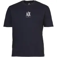Armani Exchange Bluser & t-shirts natblå / hvid