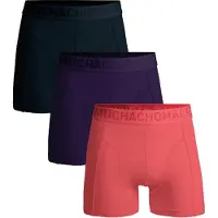 Muchachomalo Microfiber boxershorts 3-pak 30 Lilla Flerfarvet Sort måle