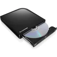 Lenovo USB Portable DVD Burner - Disk drev - DVD±RW (±R DL) / DVD-RAM - 8x8x5x - USB 2.0 - ekstern