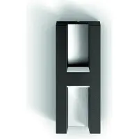 Philips Shadow udendørs væglampe, LED 9W, antracit