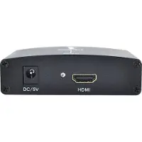 Lindy VGA og lyd til HDMI-konverter Sort