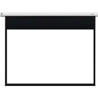 Optoma DE-1109EGA - Projektionsskærm - loftsmonterbar, vægmonterbar - motoriseret - 109 (277 cm) - 16:10 - Glass-fibre Matte White