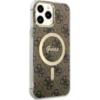 GUESS GUHMP14XH4STW iPhone 14 Pro Max 6,7" brun/brun hardcase 4G MagSafe
