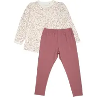 Minymo Nattøj - 2-delt - Rose Tan - - 4 år (104) - Nattøj 2-delt