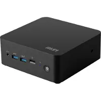 MSI Cubi NUC 1MG 238BEU - Barebone - mini PC FCBGA1744 Socket - 1 x Core 5 120U / op til 5 GHz - RAM 0 GB - Intel Graphics - IEEE 802.11ax (Wi-Fi 6E)