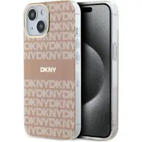 DKNY IML Mono & Stripe MagSafe-etui til iPhone 15 / 14 / 13 - pink