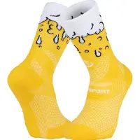 BV Sport - Trail running tøj - Trail Ultra.2 Collector Nutrisocks Bière Blonde til Unisex - Størrelse 42-44 - Gul