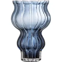 Bloomingville Zanna Vase, Blå, Glas