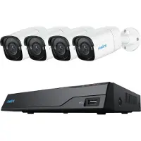 Reolink NVS8-5MB4 - NVR + kamera(er) - PoE, AC-drevet - 1 x 2 TB - 4 kamera(er) - CMOS