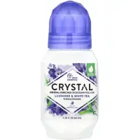 Crystal , Mineral-tilført Deodorant Roll-On, Lavendel & Hvid Te, 2,25 fl oz (66 ml)