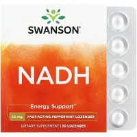 Swanson Health , NADH, Peppermint, 10 mg, 30 Lozenges