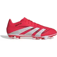 Adidas Predator Club FxG Pure Victory - Rød/Hvid/Sort, størrelse 44
