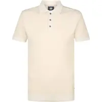 Petrol industries Strikket Polo Oceanstone Ecru Beige Off-white måle
