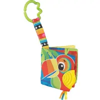 Playgro Stofbog - Jazzy Jungle - - OneSize - Stofbog