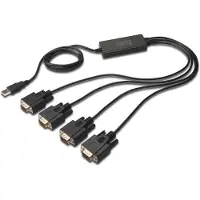 Digitus DA-70159 - Seriel adapter - USB - RS-232 x 4