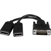 StarTech.com Dms-59 Til Dobbelt Displayport-kabel 20 Cm