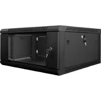 Lanberg WF01-6604-10B - 4U - Wall Mount Rack Cabinet