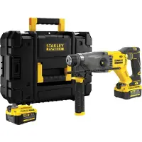 Stanley Perforatorius SFMCH900M22-QW 2,0 J SDS-plus 18 V 2x4,0 Ah akum.