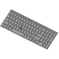 HP Pointstick - Notebooks udskiftningstastatur - med touchpad - bagbelyst - fransk - for ZBook 15 G5, 15 G6, 17 G5, 17 G6