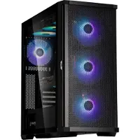 Zalman Z10 PLUS - Mid tower - ATX - sidepanel med vindue (hærdet glas) - ingen strømforsyning (ATX12V) - USB/Lyd