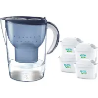 Brita Marella 3.5l Xl + 4 MAXTRA PRO Pure Performance blå filtre