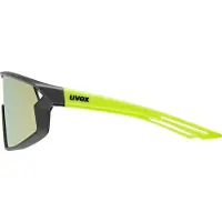 Uvex Akiniai skyrise jr. juodas-yellow matt / mirror yellow