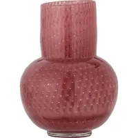 Bloomingville Roscoe Vase, Rosa, Glas