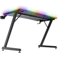 Trust TRUST Herní stůl skrivebord GXT 710 Luminus Pro RGB