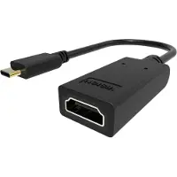 Vision - Videoadapter - USB-C han til HDMI hun - sort - 4K support