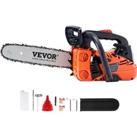 Vevor 25.4CC 12" benzinmotorsav drevet træskæremotor Gaskædesav