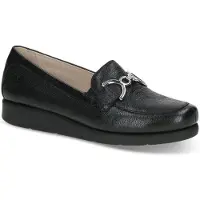 Caprice Slipper, black, made of Leather, Size 39