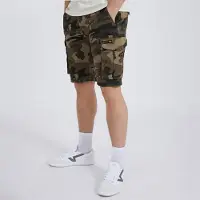 Bench Herre Noahs Cargo Shorts Khaki Camo
