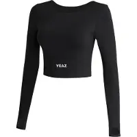 Yeaz Funktionsbluse 'Revelation' sort / hvid