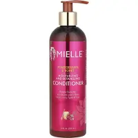 Mielle Organics Granat?ble & Honey Detangling Conditioner Hydratering & fugtighedscreme til t?rre beskadiget og kruset h?rbehandling til tyk kr?l