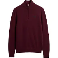 Superdry Essential Embroidered Halv Lynlås Sweater