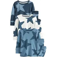Next Nattøj navy / lyseblå / hvid