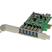StarTech.com 7-ports Pcie Usb 3.0-kort Std & Lp