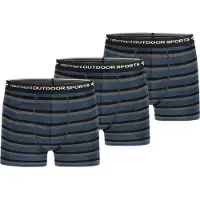 Normani Sportsunderbukser navy / grå-meleret / sort / hvid