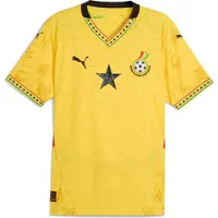 Puma Ghana 2025 Away Jersey Men, Clothing, Pelé Yellow/Black, S