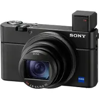 Sony Cyber-shot DSC-RX100 VII - Digitalkamera - kompakt - 20.1 MP - 4K / 30 fps - 8x optisk zoom - ZEISS - Wi-Fi, NFC, Bluetooth
