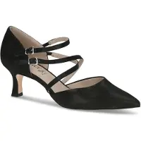Caprice Pumps, black, made of Leather with Queenie, Size 40