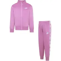 Nike Kids Joggingdragt mørk pink / hvid