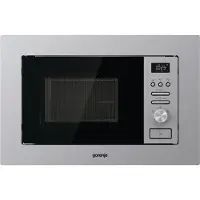 Gorenje BMI201AG1X, Indbygget, Kombination mikroovn, 20 L, 800 W, Indbygget skærm, LED