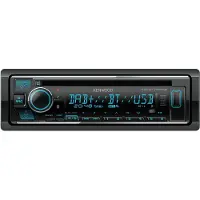 Kenwood KDC-BT760DAB, Sort, 1 DIN, 50 W, 4.0 kanaler, 50 W, CD-R, CD-RW