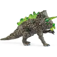 Schleich Eldrador Creatures - Sten Triceratops - H: 8,5 cm - 708 - - OneSize - Dinosaur