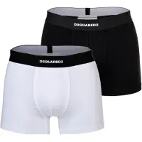 Dsquared2 Boksershorts sort / hvid