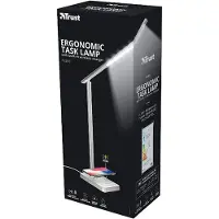 Trust Ergonomisk Led-arbejdslampe Med Trådløs Oplader